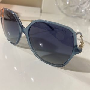 Tiffany & Co TF4145B 82444L Blue Grey/Blue Gradient Women's Sunglasses Authentic